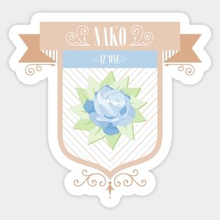 IZ*ONE Nako Crest Sticker